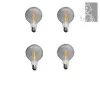 ORBUS Globe GS95 4.8W SMOKY Ampul 360lm Sari Işik 4 ADET