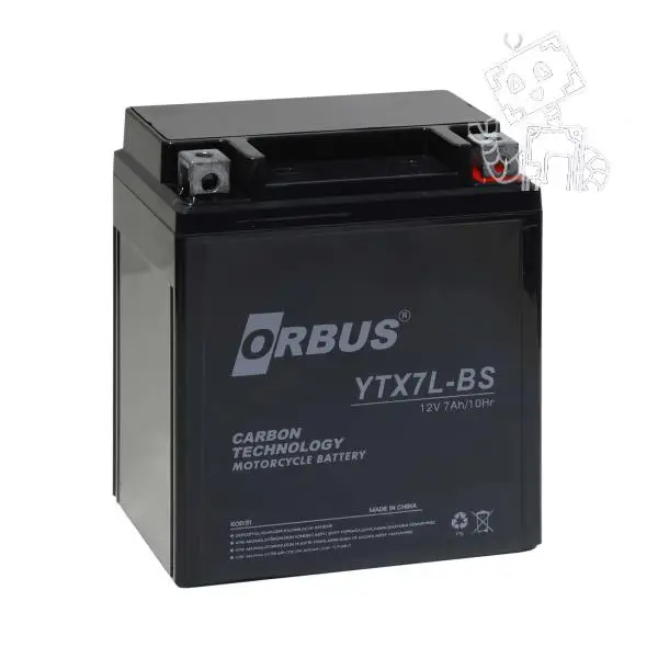 ORBUS YTX7L-BS MOTOSİKLET AKÜSÜ