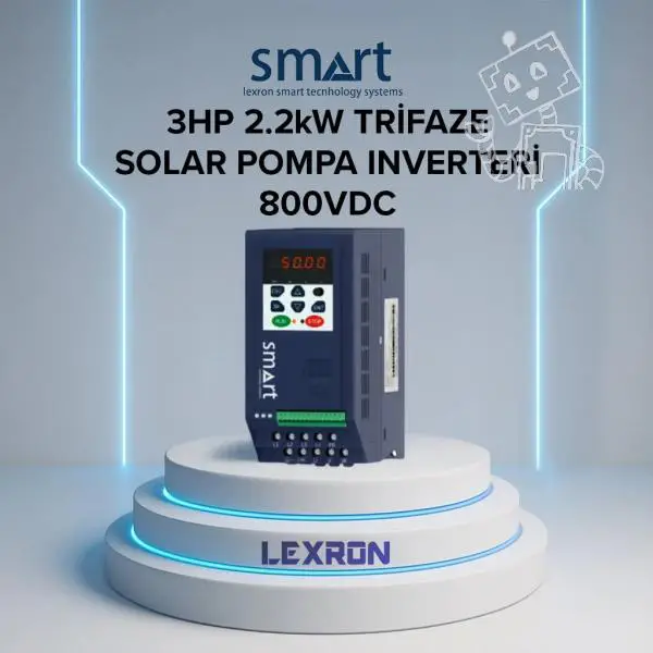 SMART 3HP TRIFAZE SOLAR POMPA SÜRÜCÜSÜ